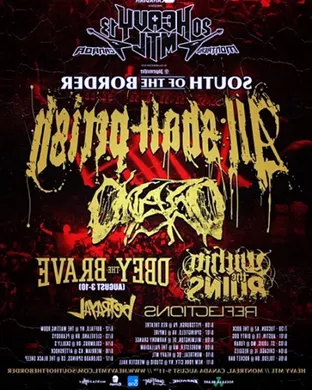 All Shall Perish Santa Ana